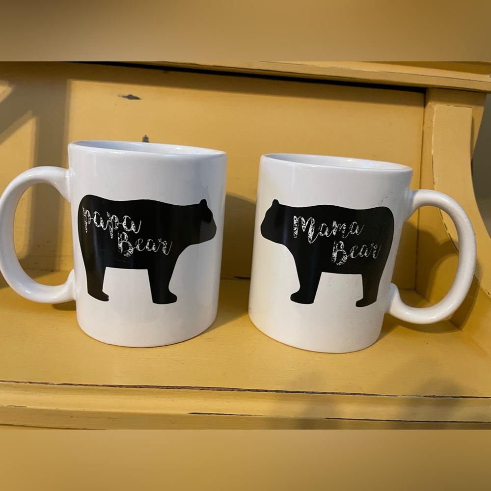 Mama and Papa Bear mugs